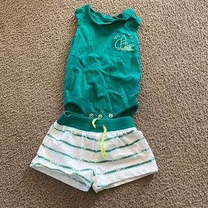 Okie dokie new born boy set